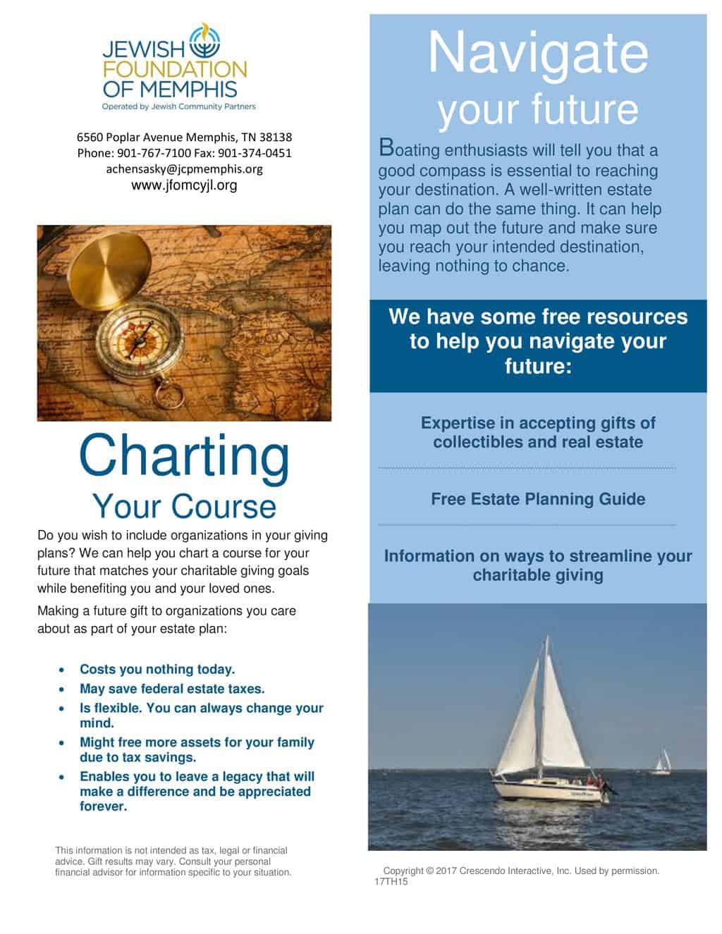 Jewish Foundation of Memphis- Charting Your&nbsp;Course