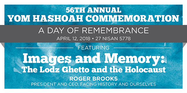 Memphis Jewish Federation’s 56th Annual Yom HaShoah Observance to Feature Renowned National Educator
